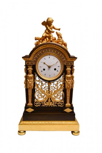 A French Directoire mantel clock