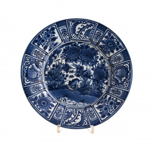 A large Japanese Arita dish