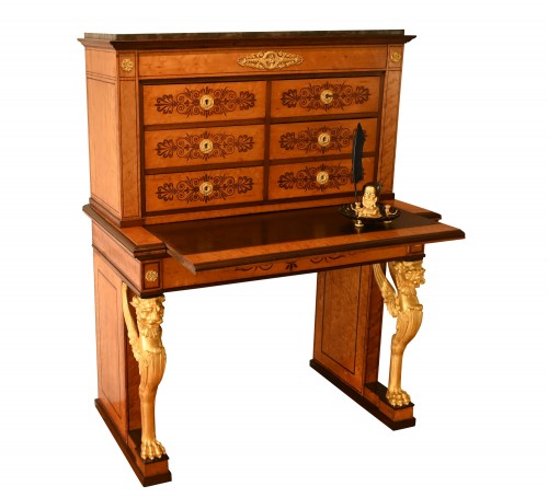 Furniture  - A Charles X Bonheur du Jour