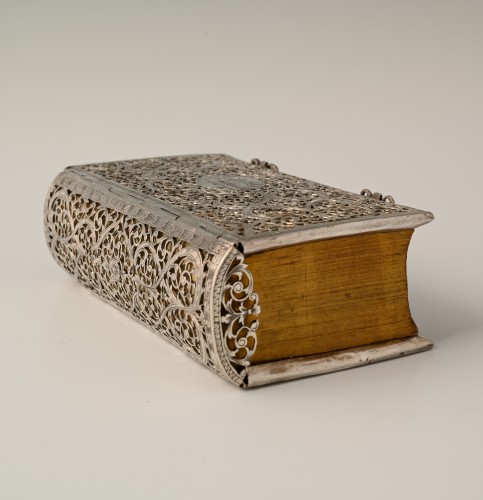 A silver book strap - 