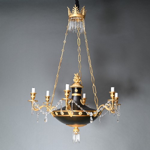 Deux lustres de l'Empire Russe - Luminaires Style Empire