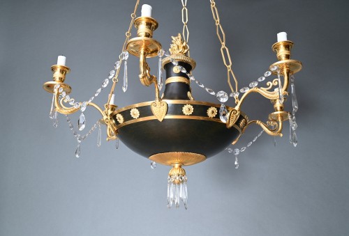 Luminaires Lustre - Deux lustres de l'Empire Russe