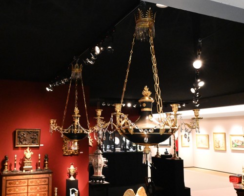 Deux lustres de l'Empire Russe - Empire