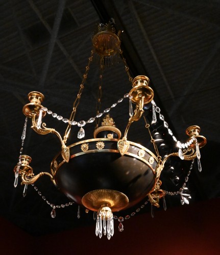 Antiquités - Deux lustres de l'Empire Russe