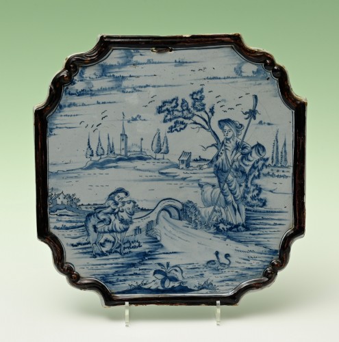 Une paire de plaques de Delft - Limburg Antiquairs