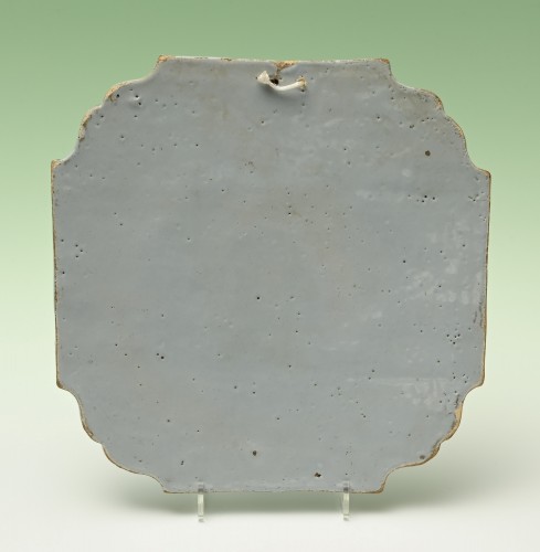 XVIIIe siècle - Une paire de plaques de Delft