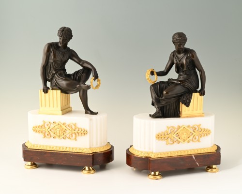 Ensemble de sculptures décoratives - Louis XVI
