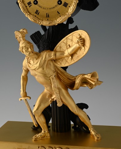 Restauration - Charles X - Pendule "Titus Tatius" vers 1820