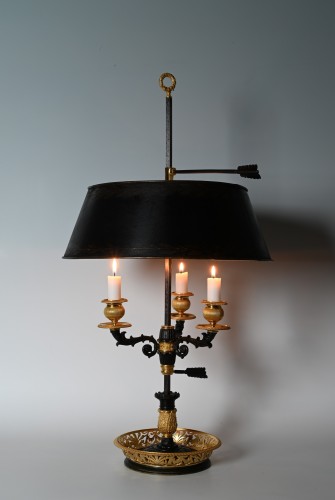 Luminaires Lampe - Lampe bouillotte Empire vers 1820