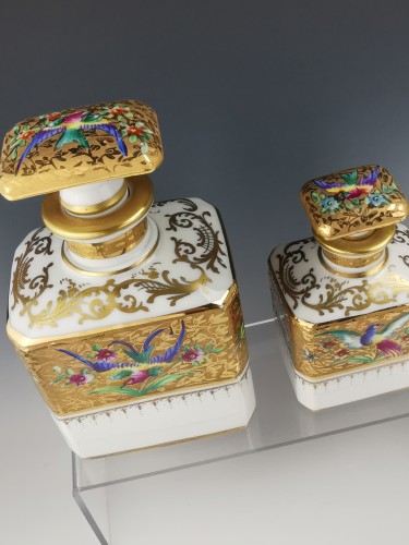 20th century - Le Tallec - Perfume Bottles And Dresser Box
