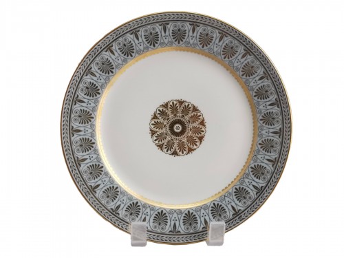 Porcelain Plate, Imperial Manufacture Sèvres 1862