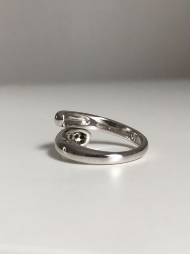 20th century - Bvlgari - Astrea model ring in white gold and diamonds