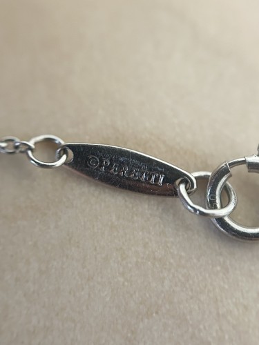 XXe siècle - TIFFANY & CO- "Diamonds by the Yard" par Elsa Peretti en platine et diamants