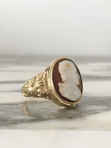  - Signet Ring In Yellow Gold, Pope Gregory XVI (1765 - 1846)