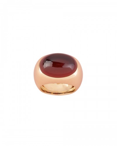 Pomellato - Importante bague en or et grenat