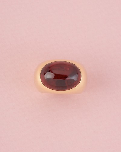 Pomellato - Importante bague en or et grenat - Bijouterie, Joaillerie Style 