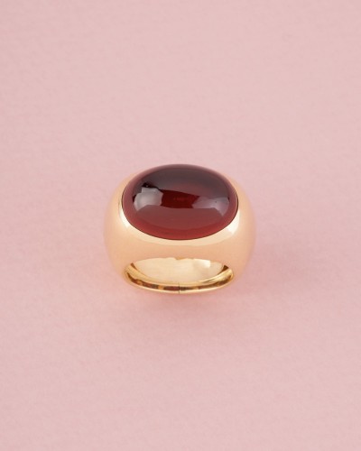 Pomellato - Importante bague en or et grenat - Maison Tres Or