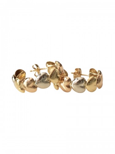 Boucles d'oreille coeur Le-Gi en or