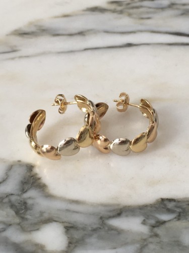 Boucles d'oreille coeur Le-Gi en or - Maison Tres Or