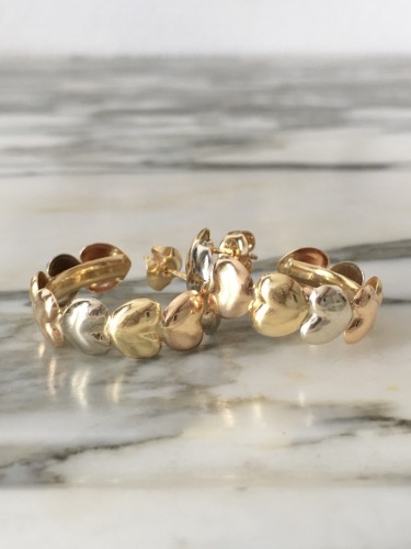 Boucles d'oreille coeur Le-Gi en or - 