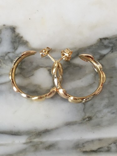  - Boucles d'oreille coeur Le-Gi en or