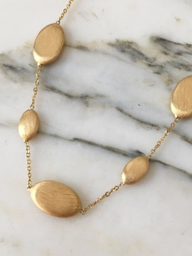 20th century - Collier en or jaune