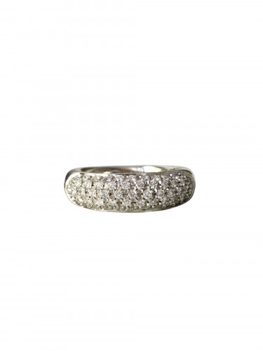 DAMIANI - Bague en or blanc et diamants