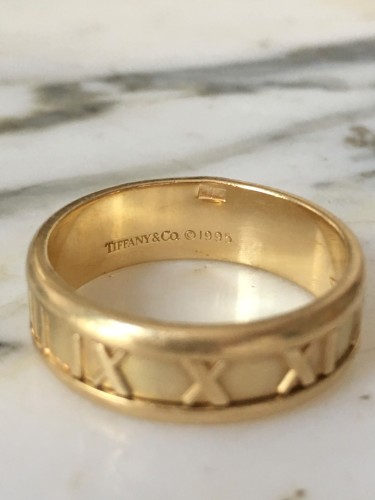Tiffany &amp; Co. yellow gold ring - 50