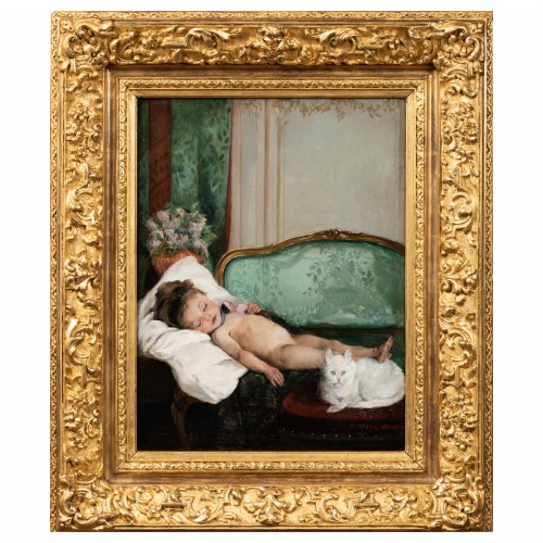 La sieste - Pierre Carrier-Belleuse (1851-1932)