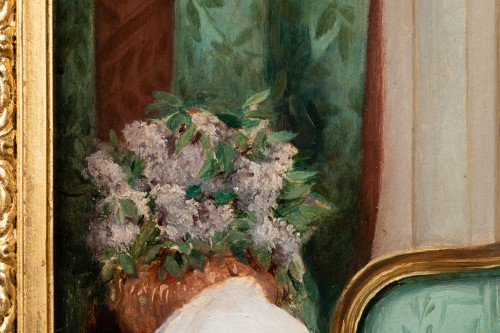 Antiquités - Enfant dans le salon - Pierre Carrier-Belleuse (1851-1932)