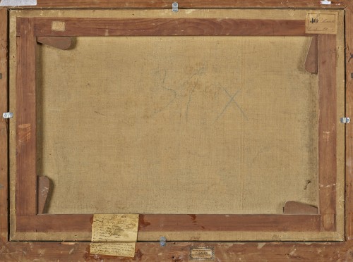 Tableaux et dessins Tableaux XVIIe siècle - Paysage portuaire au Portugal - Jean Pillement (1728-1808)
