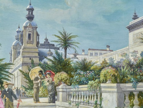 Monte-Carlo - Auguste Numans (1823-1883) - 
