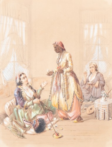 Turkish Women, Giovanni Jean Brindesi (1826 – 1888)