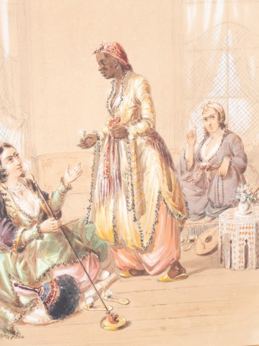 Turkish Women, Giovanni Jean Brindesi (1826 – 1888) - 