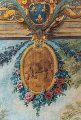 Vue de la pièce d’eau des Suisses et de l’Orangerie du château de Versailles - Segoura Fine Art