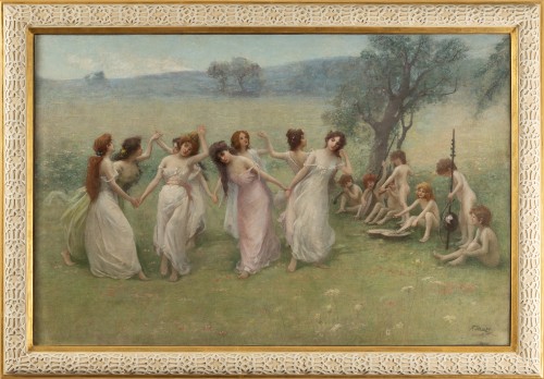 The Nymphs of the Valley - Fausto Zonaro (1854-1929)