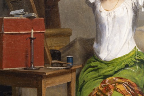 Empire - Jean-Augustin Franquelin (1798-1839) Le Lever