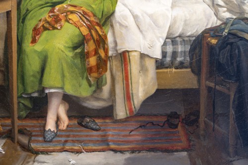 Antiquités - Jean-Augustin Franquelin (1798-1839) Le Lever