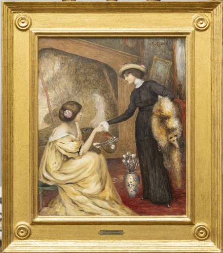 Louis Marie Ridel (1866 - 1937), The Artist’s Studio - 