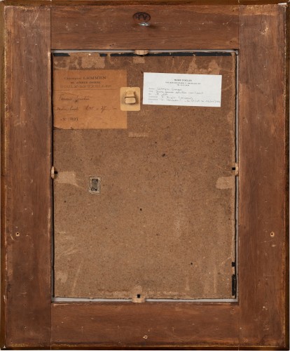 Tableaux et dessins Tableaux XIXe siècle - Georges Lemmen (1865 – 1916), étude de deux figures féminines