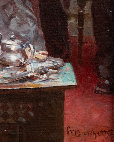 Ludovico Marchetti (1853-1909), Le Prestidigitateur - Paintings & Drawings Style 