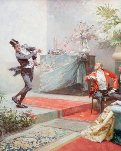 19th century - Ludovico Marchetti (1853-1909), Le Prestidigitateur