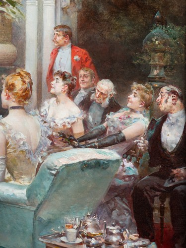 Antiquités - Ludovico Marchetti (1853-1909), Le Prestidigitateur