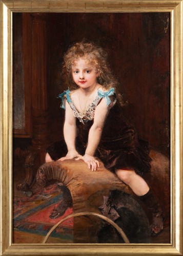Paul Baudry (1828-1886) - On Horse Back