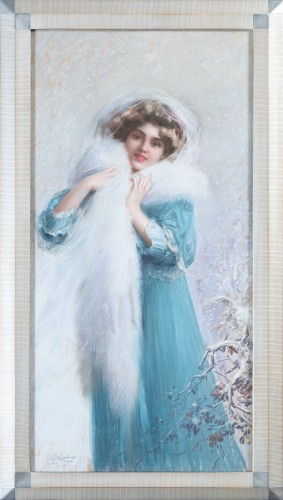 Delphin Enjolras (1865-1943) - Allegorie de l"hiver