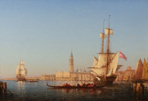 Felix ZIEM (1821-1911) - Venise - Tableaux et dessins Style 