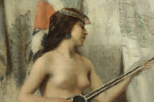 XIXe siècle - Henri Regnault (1843-1871) - Jeune femme Orientale