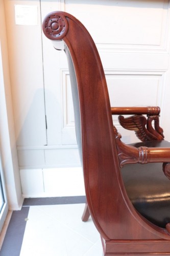 XIXe siècle - Important fauteuil par Pierre-Antoine Bellangé (1757-1827)