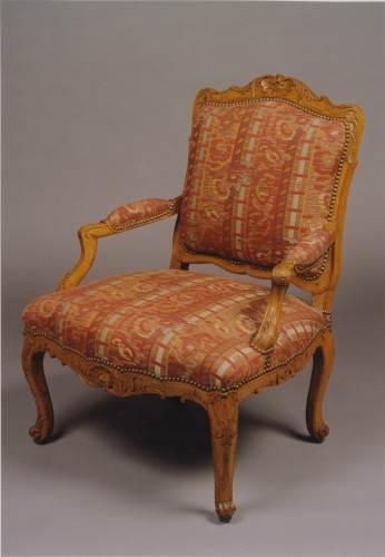 Paire de fauteuils "À la reine" - Sièges Style Louis XV