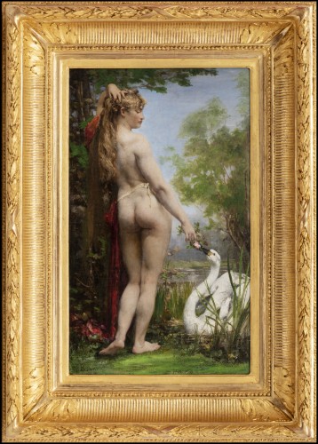 Joseph Victor Ranvier (1832-1896) - Léda et le cygne
